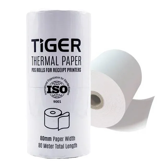 Tiger Thermal Paper Roll T-8080