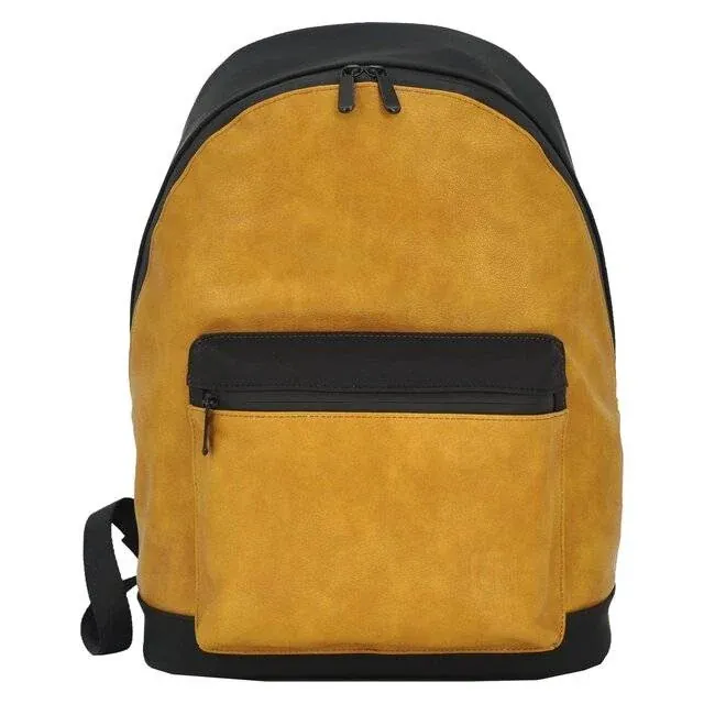 Union A-BP24018 15.6″ PU Backpack (Orange & Black)