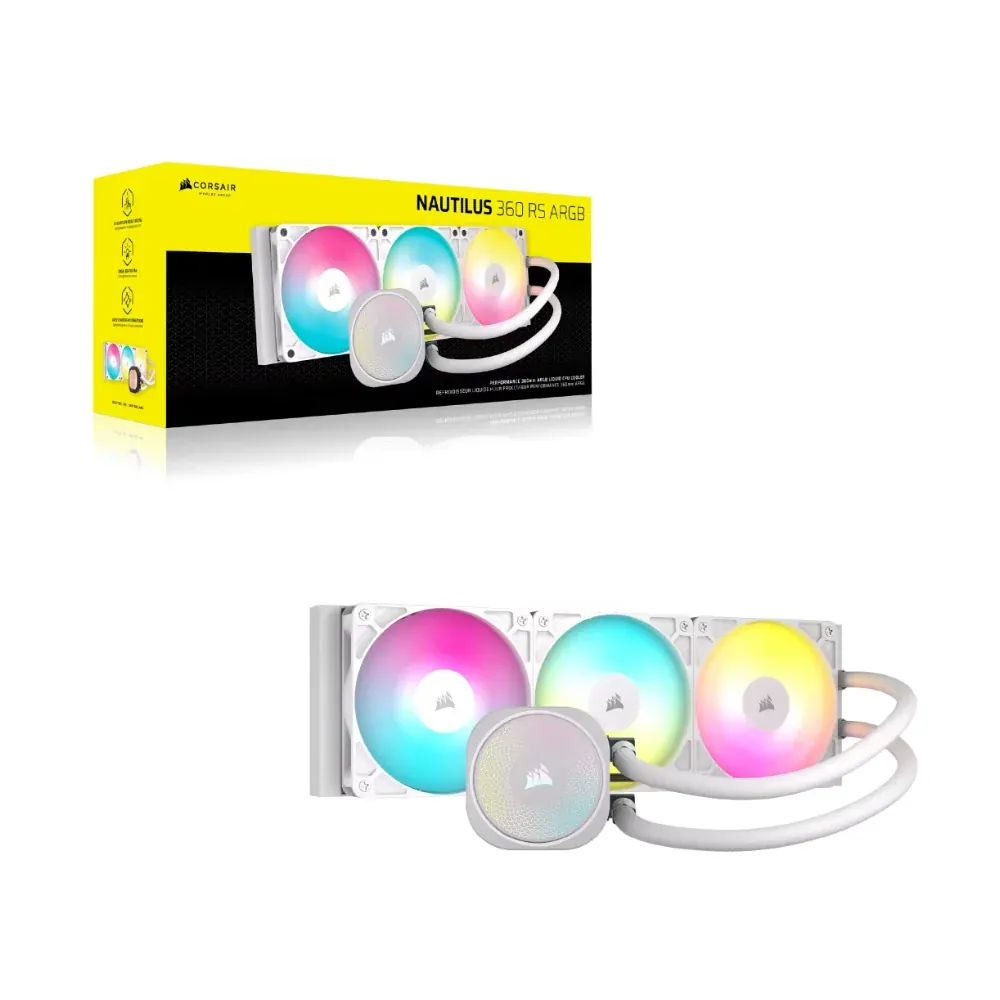 CORSAIR NAUTILUS 360 RS ARGB – White