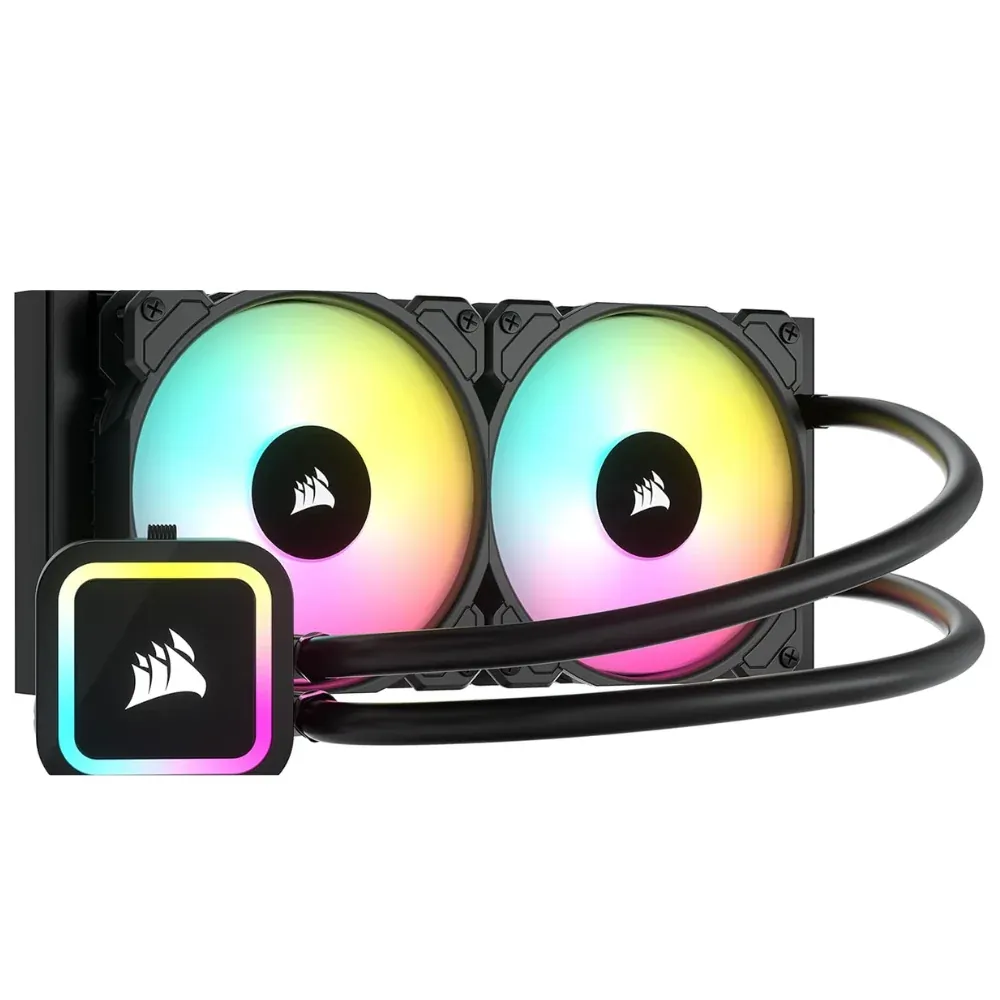 CORSAIR iCUE H100i ELITE CAPELLIX 240mm – Black