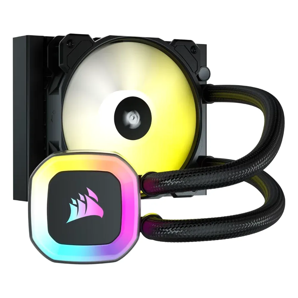 CORSAIR FAN COOLING LIQUID H55 120mm RGB BLACK