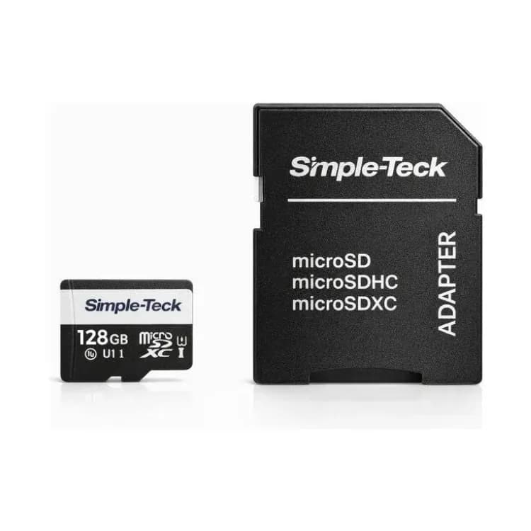 بطاقة ذاكرهSimple-Teck EXTREME 128GB MicroSD Memory Card with Adapter