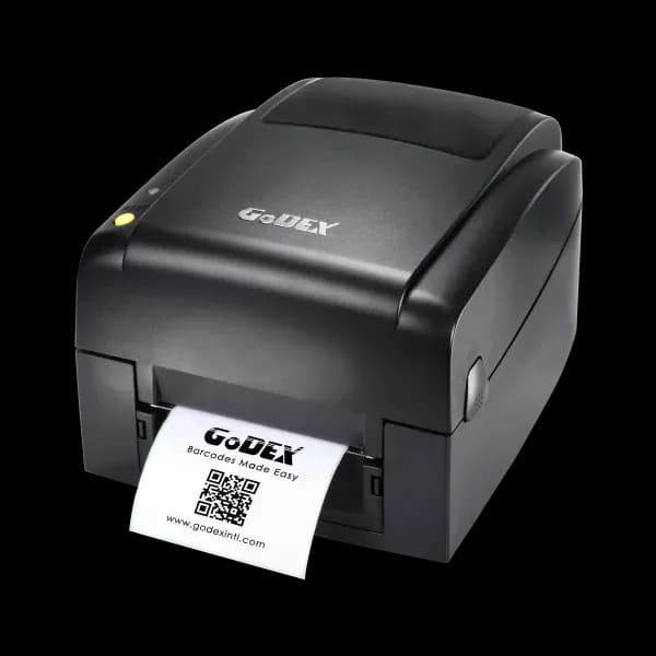 GoDEX EZ120 Barcode Label Printer – 4″ Desktop Thermal Printer, Direct Thermal & Thermal Transfer, 203/300 DPI, USB Connectivity, High-Speed Printing for Retail & Warehouse