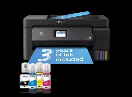 Epson EcoTank L14150 A3+ All-in-One Ink Tank Printer – Print, Scan, Copy & Fax – Wireless Wi-Fi, Auto Duplex, ADF, Ultra-Low Cost Printing with Up to 3 Years of Ink Included (Color)