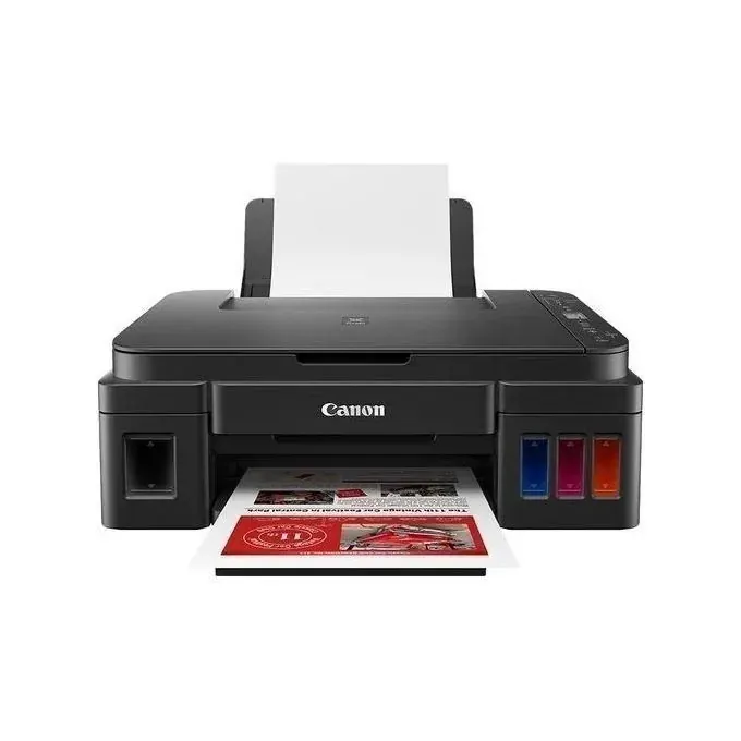 Canon PIXMA G3410 Wireless All-in-One Ink Tank Printer – Print, Scan & Copy – Wi-Fi – Refillable Ink Tank System – Borderless Printing (Color)