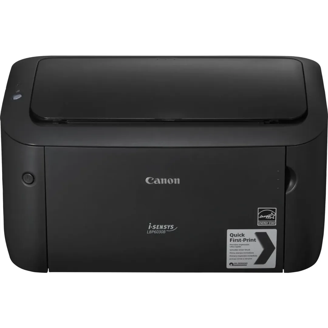 Canon i-SENSYS LBP6030B Monochrome Laser Printer – Compact Design – 18 ppm – 2400 x 600 dpi – USB 2.0 – Energy Efficient (Black & White)