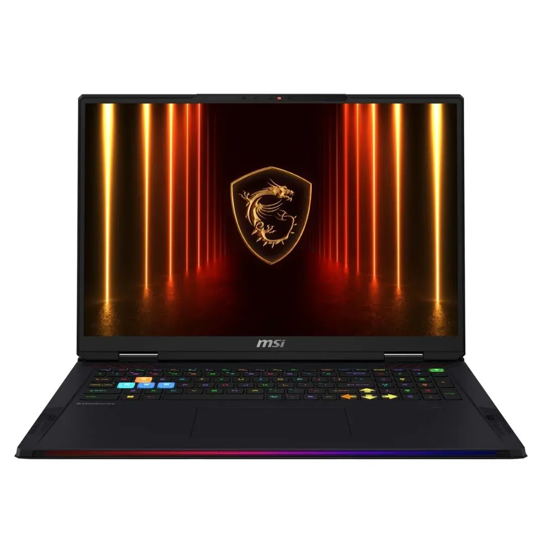 MSI Raider 18 HX AI A2XWIG – 18″ UHD+ MiniLED 120Hz, Intel Core Ultra 9 275HX, 64GB DDR5 RAM, 2TB PCIe SSD, NVIDIA RTX 5080 16GB, Windows 11 Pro