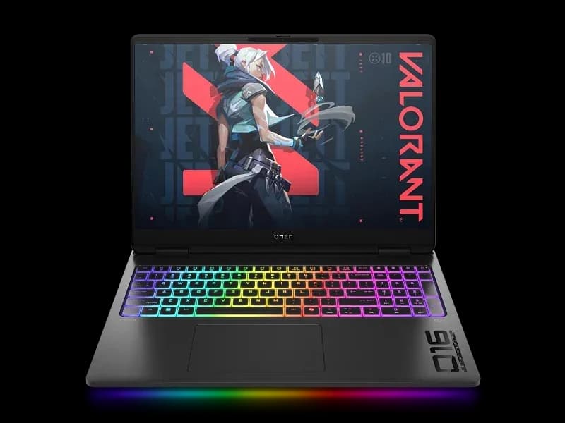 HP Omen 16-AH0026 16″ 2K 240Hz Gaming Laptop – Core Ultra 9-275HX – 32GB RAM – 2TB SSD – RTX 5080 16GB – WIN 11 Pro K