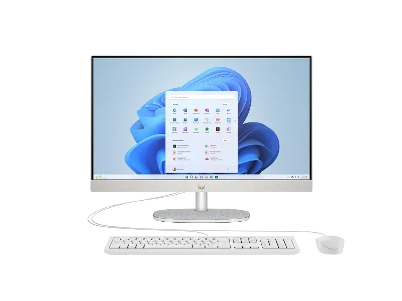 HP All-in-One 24-cr0383nh PC D75CYEA – 23.8″ FHD 60Hz – Intel Core i7-1355U – 16GB RAM – 512GB SSD – Shared – WIN 11 PRO K