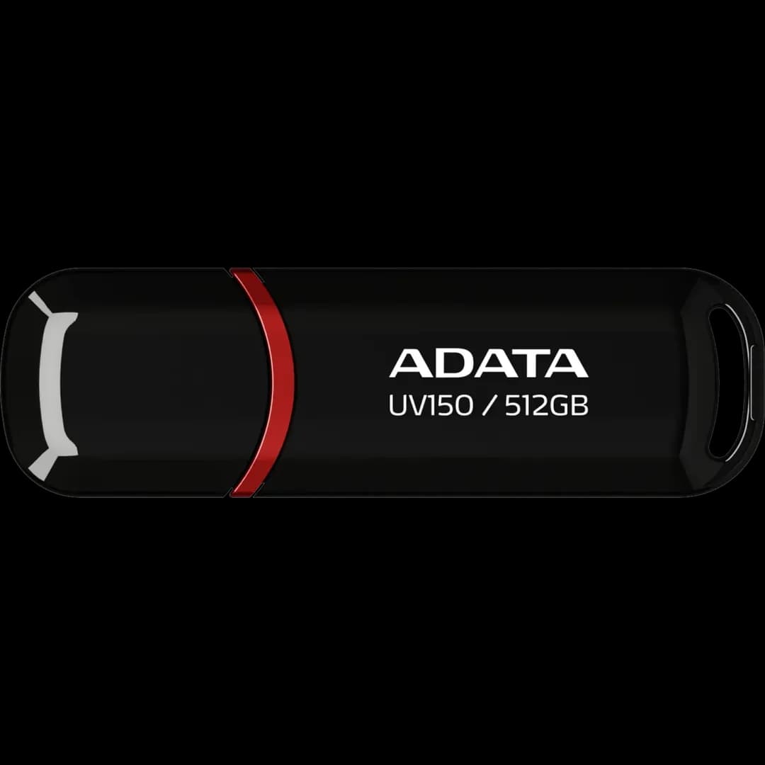ADATA UV150 USB 3.2 Flash Drive Classic Cap – 512GB / Black