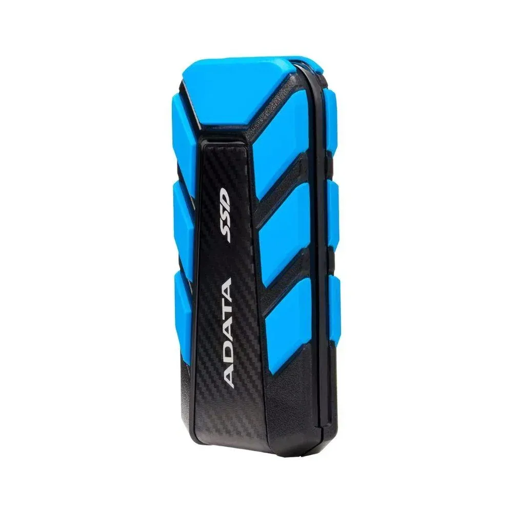 ADATA SD820 1 TB Rugged External SSD – IP68 Waterproof, MIL‑STD-810G Drop-Resistant, USB 3.2 Gen 2×2, Up to 2000 MB/s – Blue