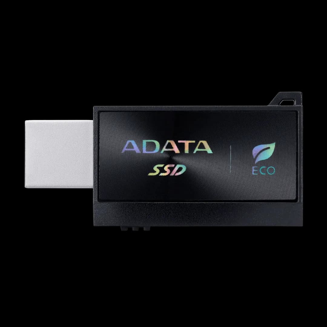 ADATA SC730 External SSD USB 3.2 Gen2 600MB/s Dual Connector USB-C USB-A 50% Recycled – 512GB