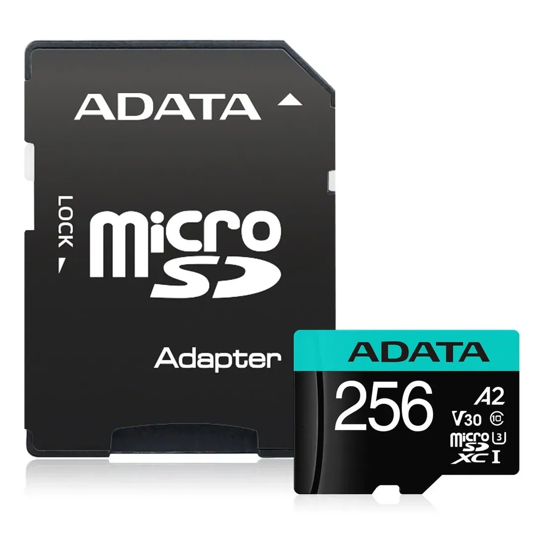 ADATA Premier Pro Memory Card SD 6.0 with Adapter – 256GB – microSDXC UHS-I