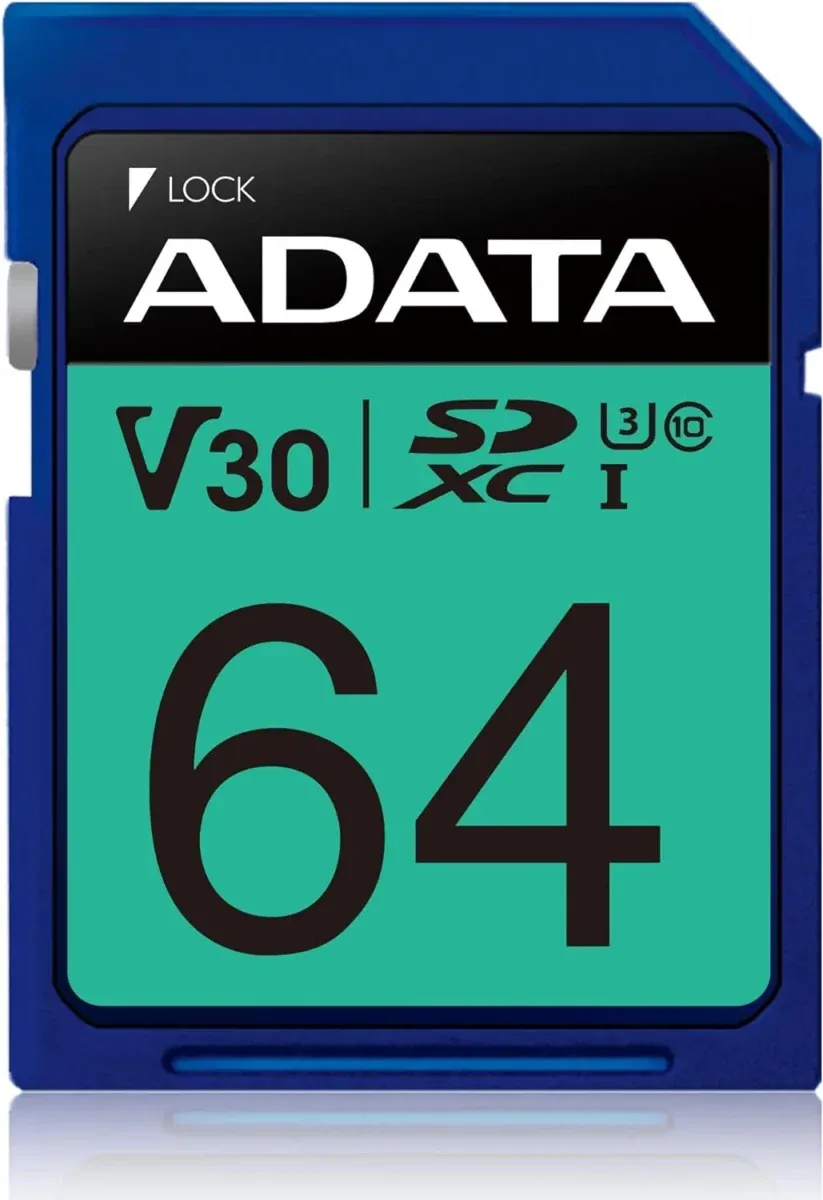 ADATA Premier Pro Memory Card SD 5.0 – 64GB – SDXC UHS-I