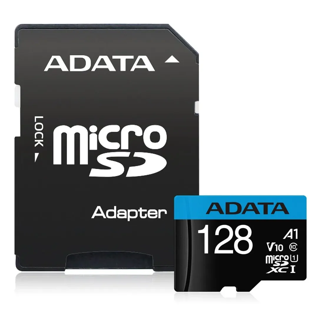ADATA Premier Memory Card SD 5.1 with Adapter – 128GB – microSDXC UHS-I