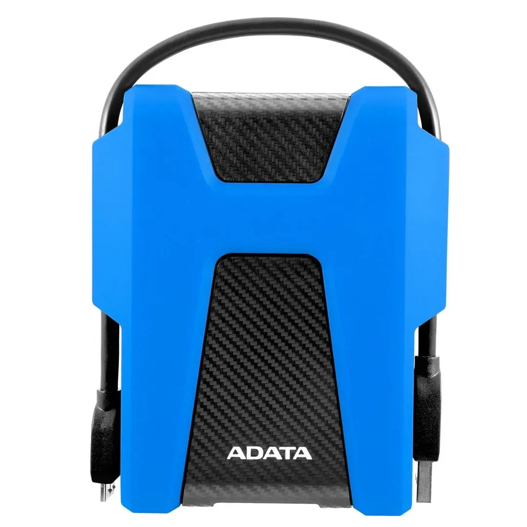 ADATA HD680 External Hard Drive USB 3.2 Military-Grade Shockproof Protective Rubberized Rugged Design – 1TB – Blue