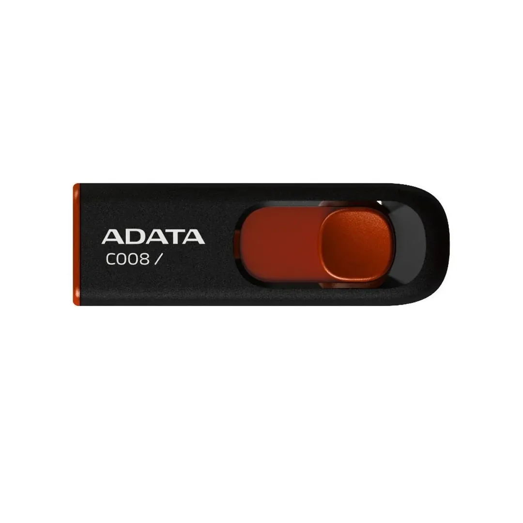 ADATA C008 USB 2.0 Flash Drive Classic Capless – 32GB – Black