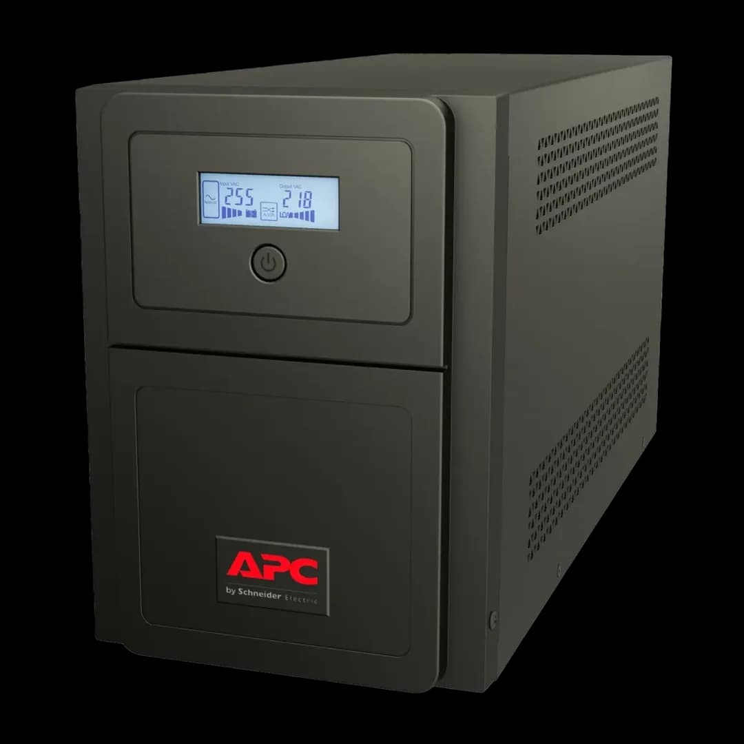 APC Easy UPS 1 Ph Line Interactive, 1000VA, Tower, 230V, 4 Universal outlets, AVR, LCD
