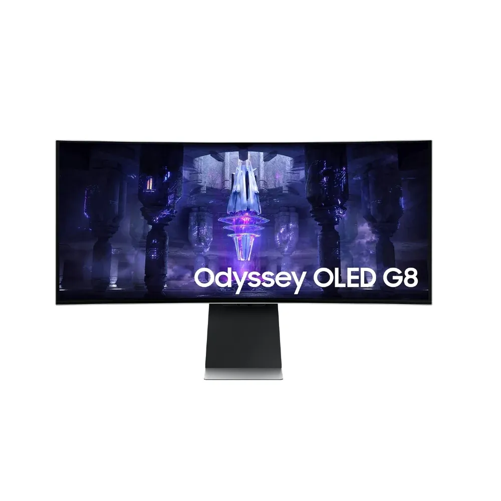 SAMSUNG Odyssey OLED G8 (G85SD) Gaming Monitor 34″ CURVED 3K 175Hz – LS34DG852SM