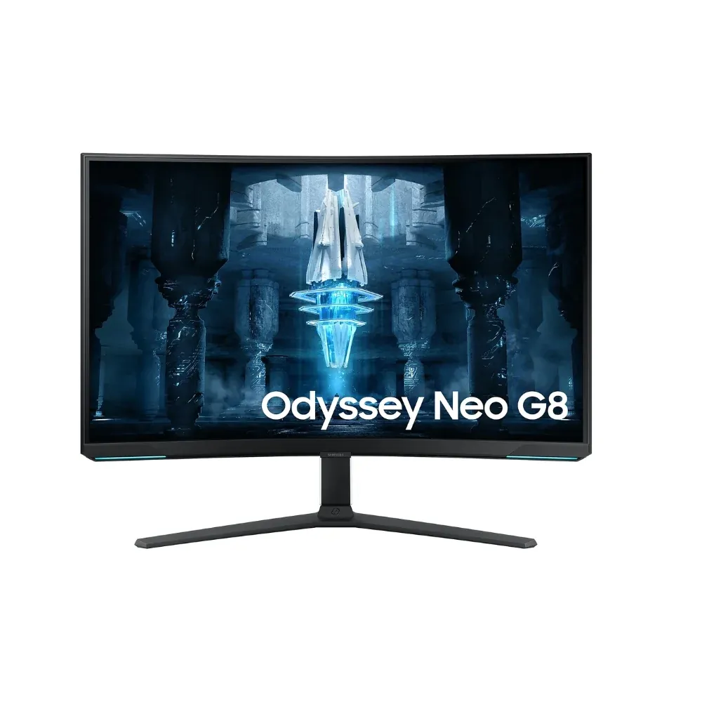 SAMSUNG Odyssey Neo G8 Quantum Mini-LED Gaming Monitor 32″ CURVED UHD 1Ms 240Hz VA – LS32BG850NMXUE