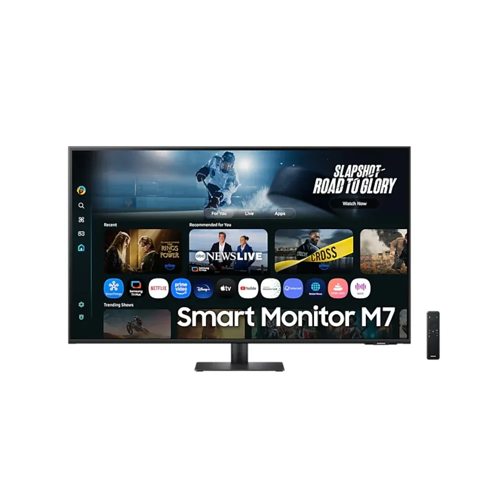 SAMSUNG 43 Smart Monitor M7 M70F FLAT 4K 4Ms 60Hz IPS – LS43FM702UM