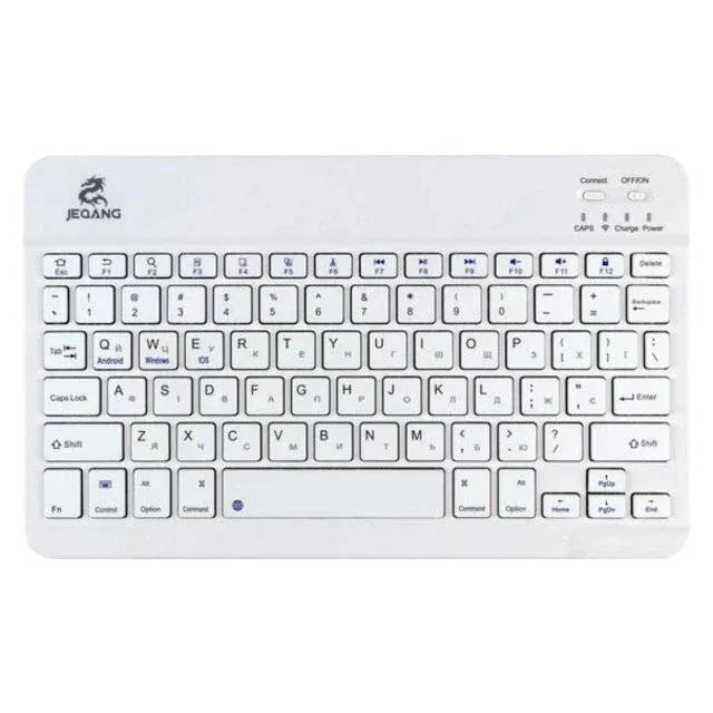 JEQANG 330 BT AR-EN Mini Keyboard (White)