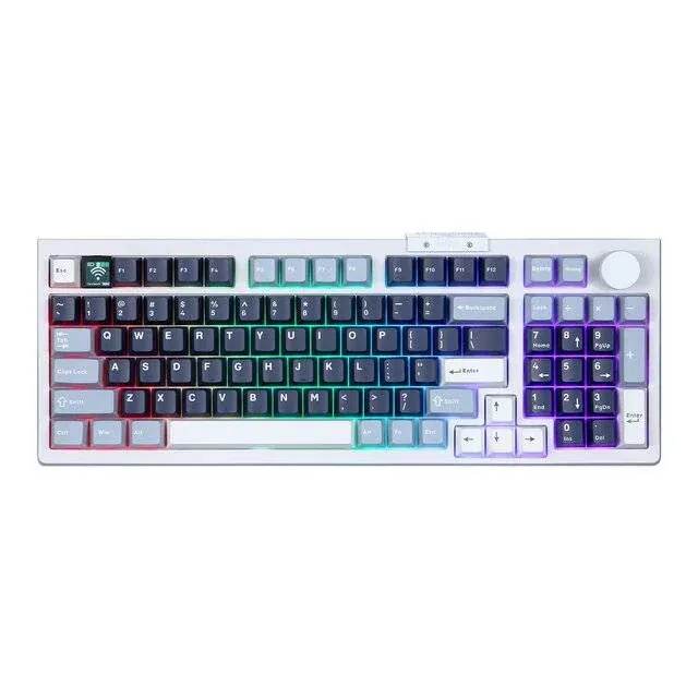 Darmoshark TOP98 Mechanical Keyboard (White)