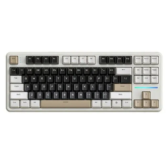 Attack Shark X87 [Tri-Mode] Keyboard (Cheese White)