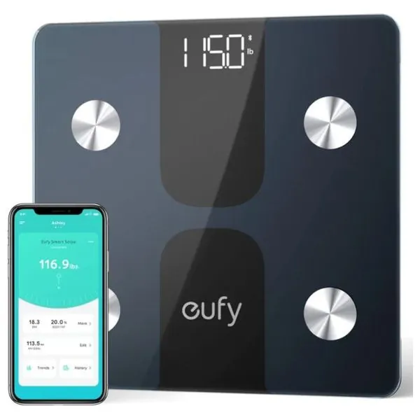 ميزان ذكي Anker Eufy Smart Scale C1 أسود