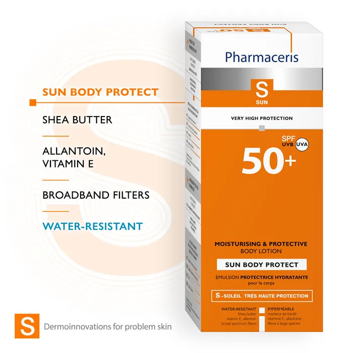 لوشن مرطب للجسم بعامل حماية SPF50