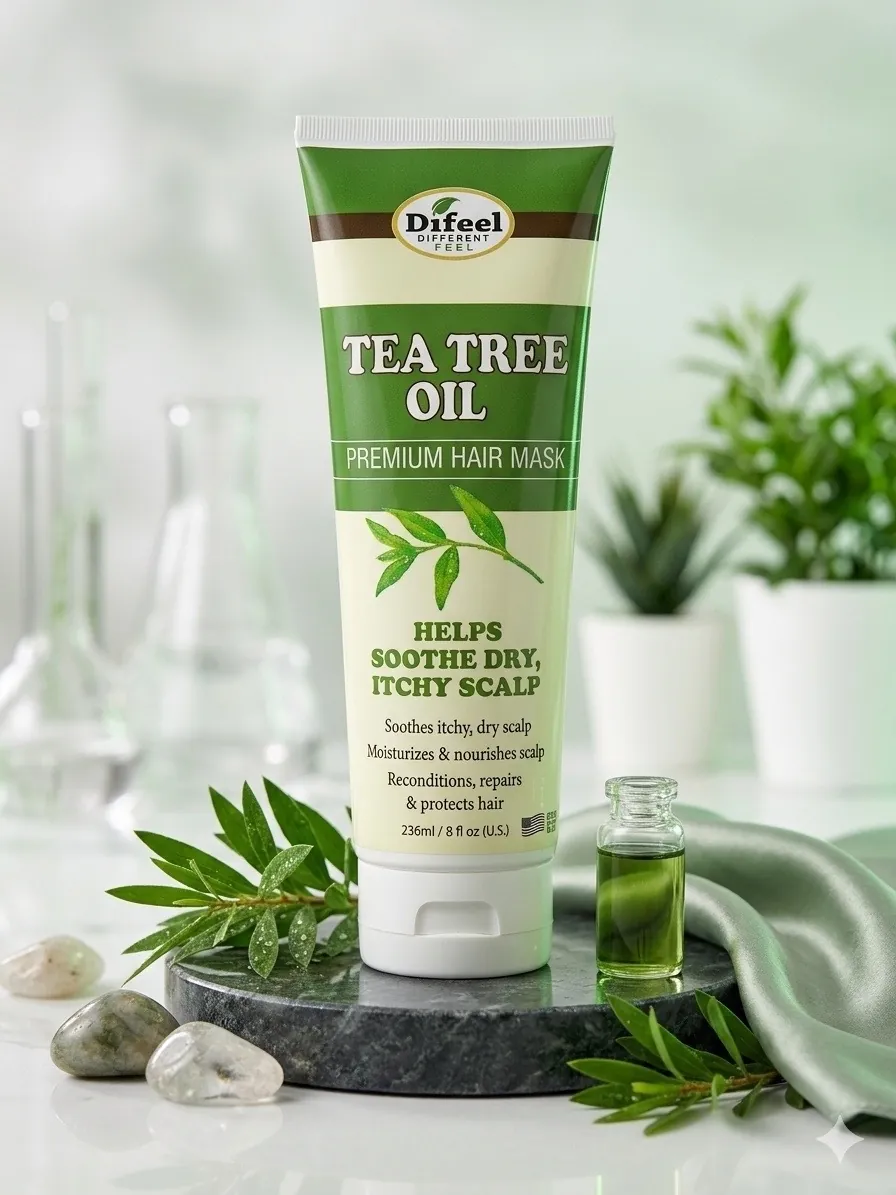 ماسك للشعر بزيت شجرة الشاي Tea Tree Oil