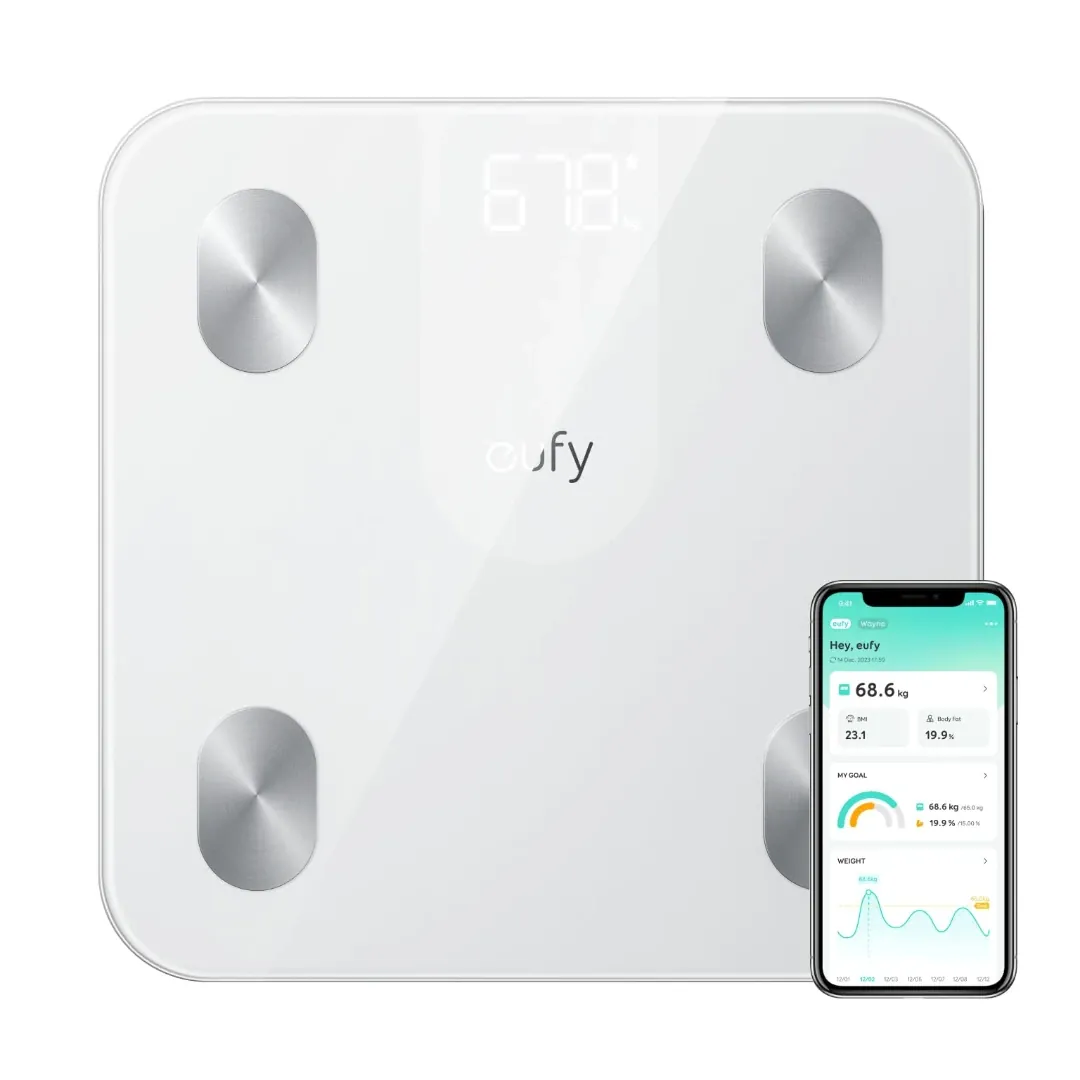 ميزان ذكي Anker Eufy Smart Scale C1 - أبيض