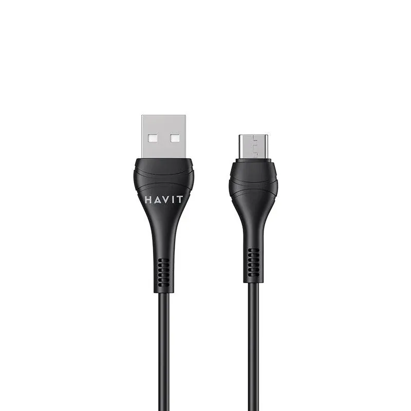 كيبل شحن سريع هافيت CB6161 Type-C بطول 1 متر أسود