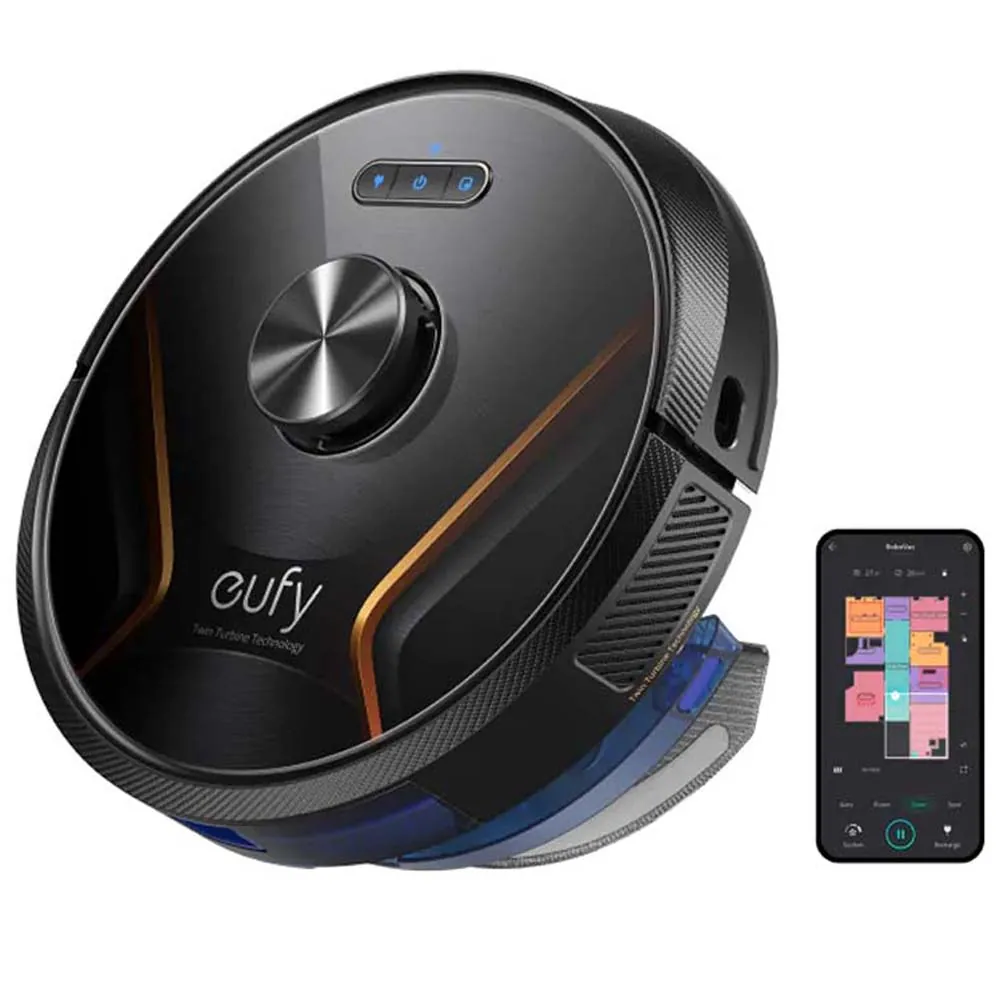 مكنسة روبوت Anker Eufy RoboVac X8 Hybrid لون أسود