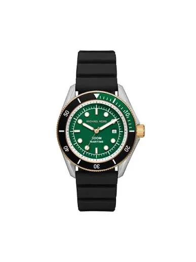 مايكل كورس MK9158 ساعة رجالية أوفرسايز مارينتايم سيليكون