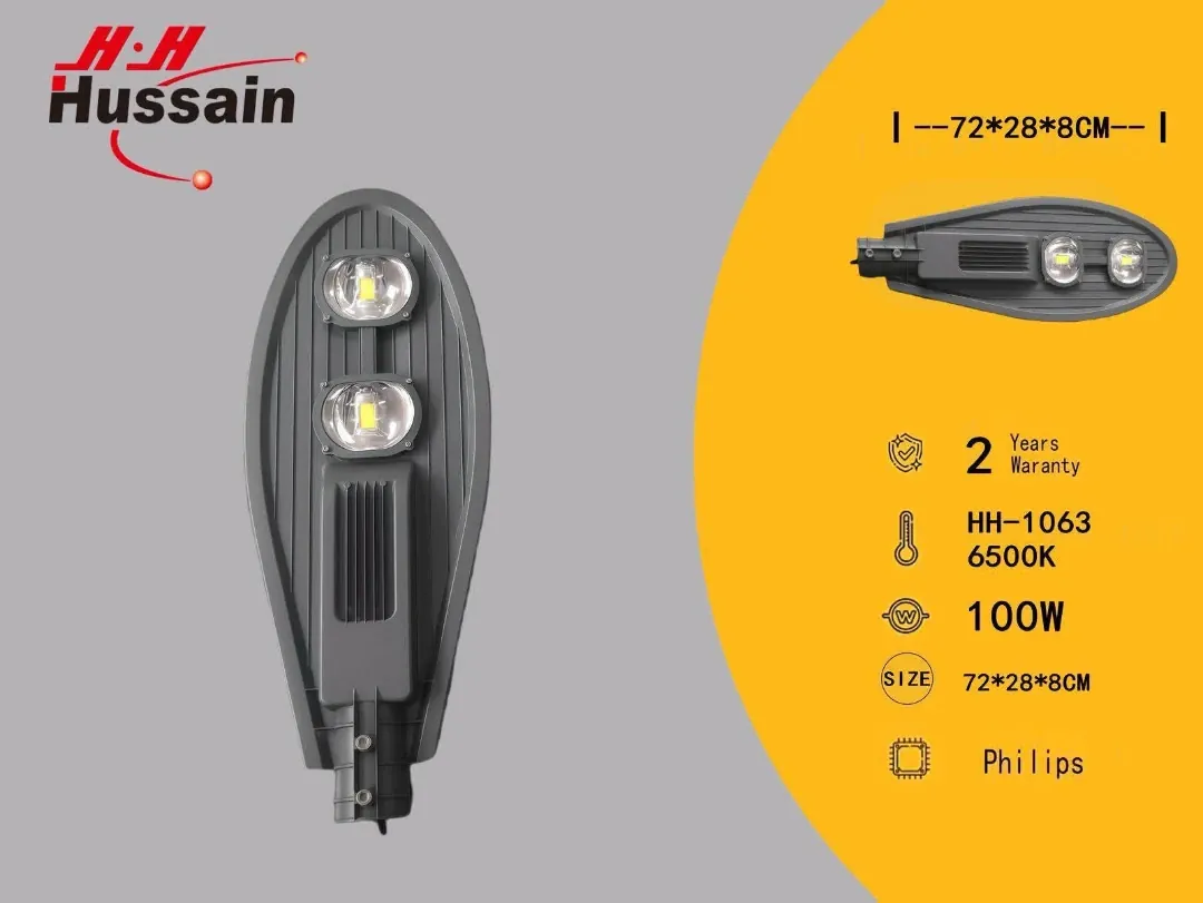 بلوجكتر LED 100 واط دبل عين مع عامود ستاند