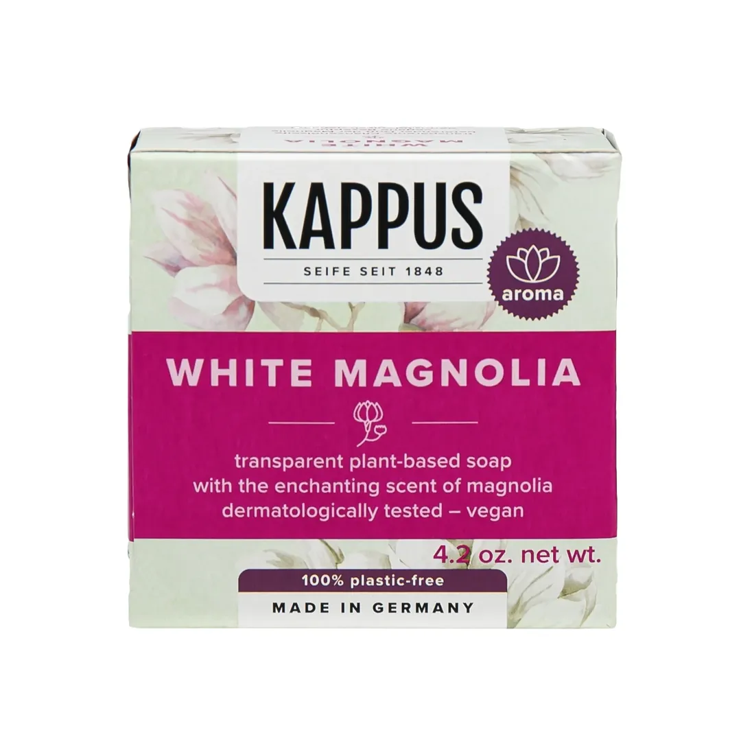 صابونة كابوس الألمانية برائحة الماغنوليا البيضاء White Magnolia