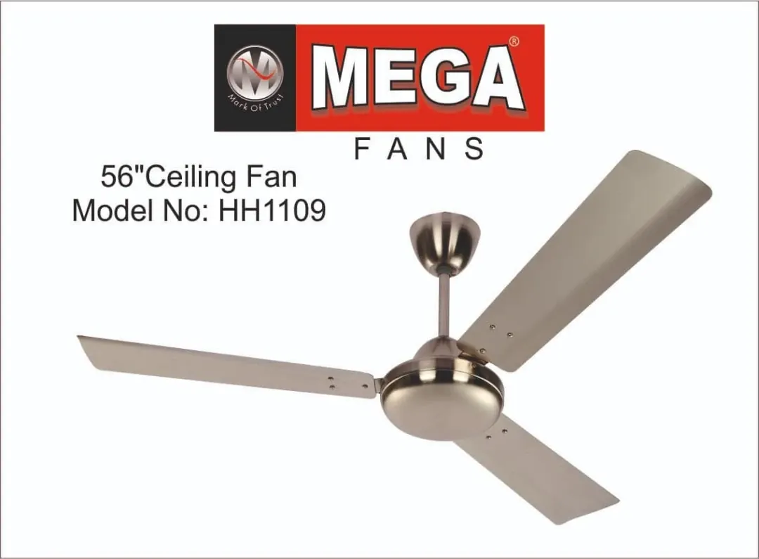 مروحة هندية ميكا ستانلس ستيل 56 إنش
