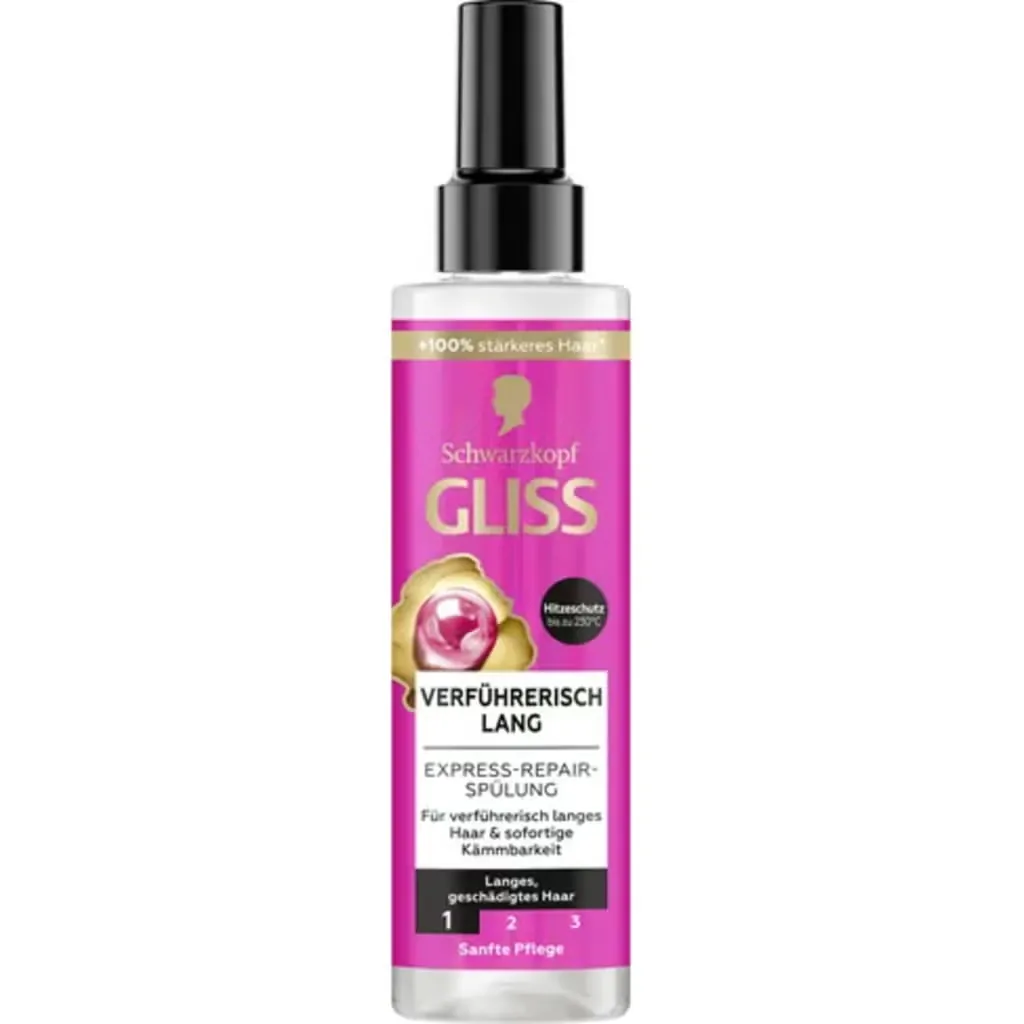 Schwarzkopf Gliss بلسم لإصلاح الشعر وتطويل الشعر