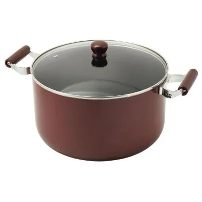 قدر صالح للطهي على الحث بغطاء زجاجي من Pearl Metal