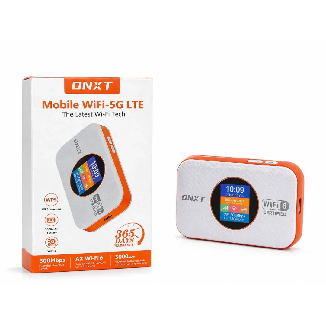 راوتر لاسلكي محمول 5G LTE يدعم شريحة SIM
