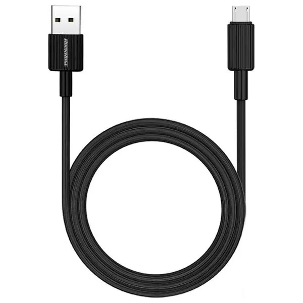 كيبل روكروز Arrow AM Micro USB بطول 1 متر - أسود