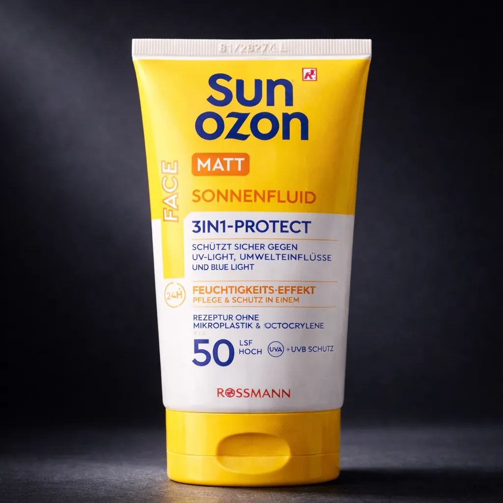 واقي شمس للوجه أوزون مطفي SPF 50 - تحكم باللمعان 24 ساعة