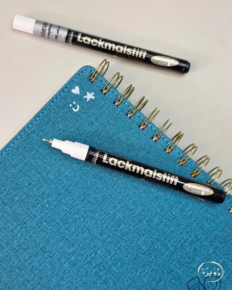 قلم تلوين أبيض Lackmalstift