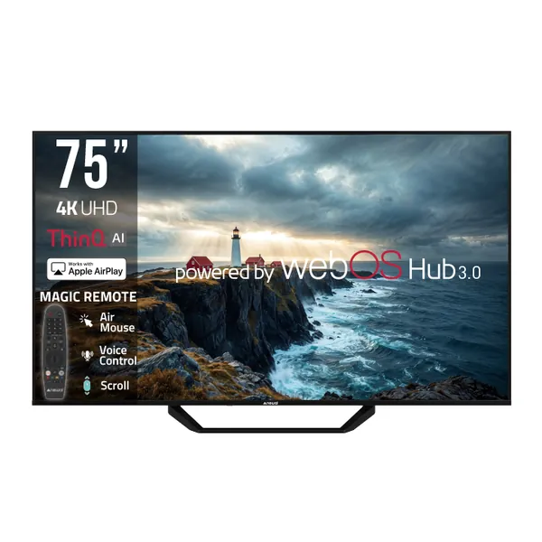 تلفزيون نيوال 75 بوصة WebOS 3.0 4K Ultra HD