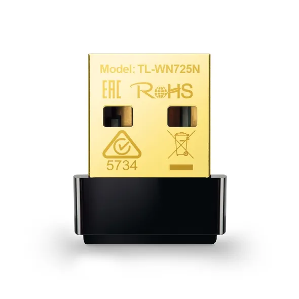 محول شبكة USB لاسلكي TP-LINK بسرعة 150Mbps أسود