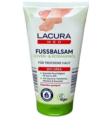كريم قدم بالروزماري LACURA