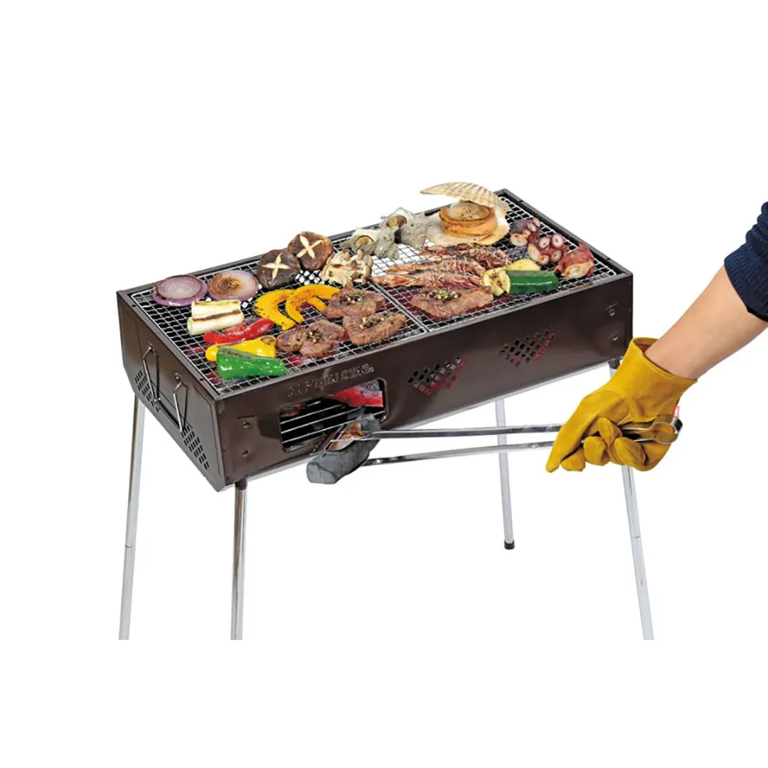 شواية باربكيو سريعة Fast BBQ Grill مقاس 600 - بني