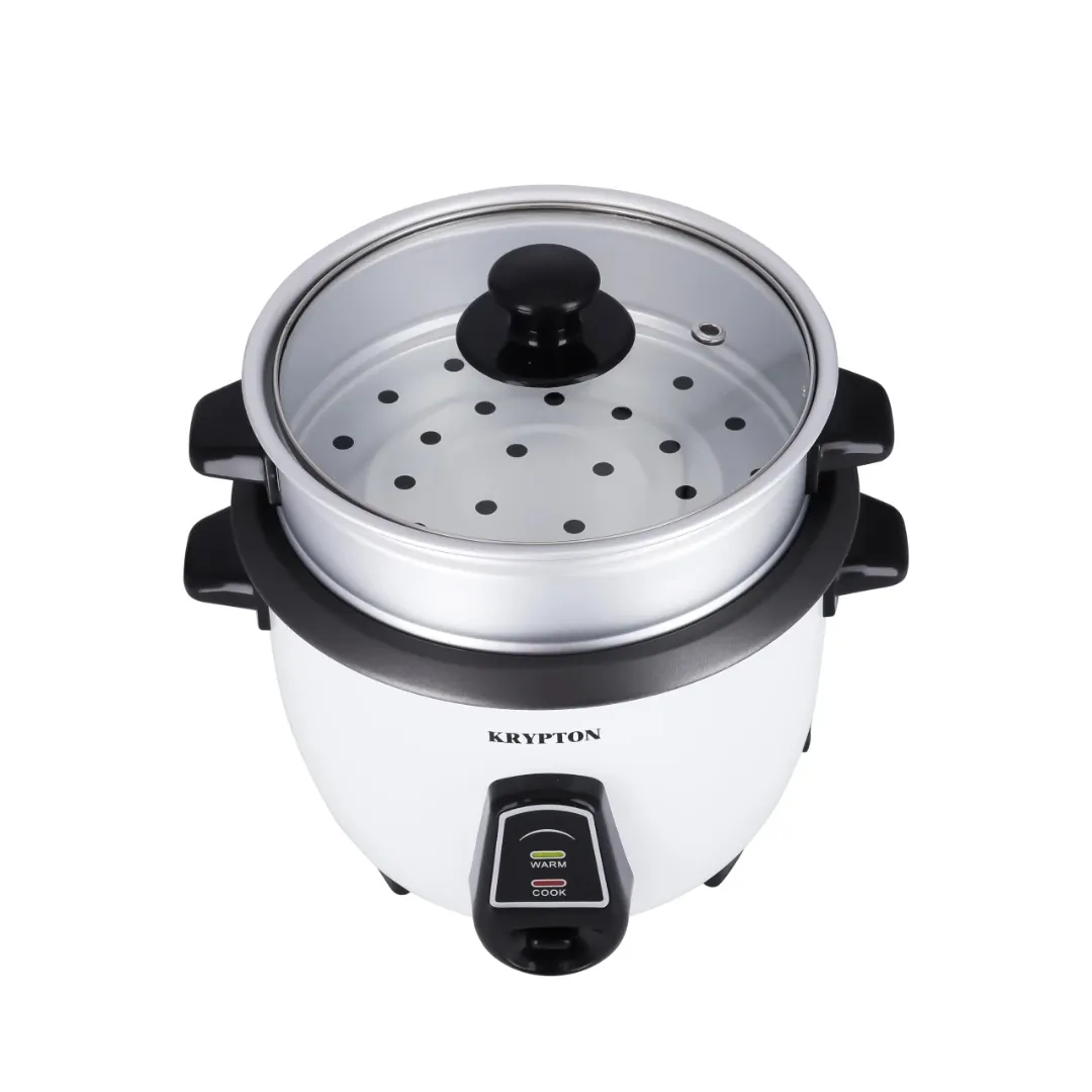 طباخ أرز كهربائي كريبتون 450 واط 1 لتر أبيض — 4