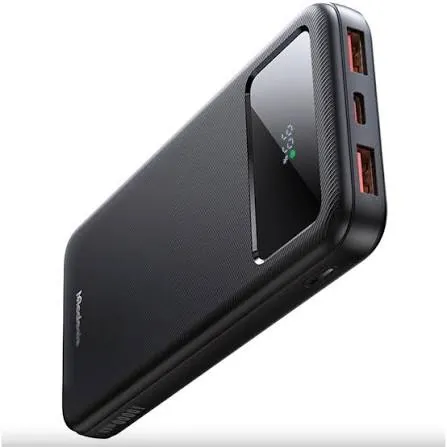 باور بانك مكدودو Mcdodo سعة 10000mAh بشاشة LED كبيرة وشحن سريع 22.5W — 2